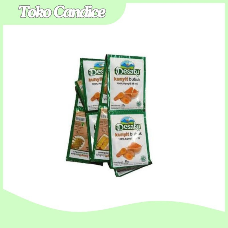 

Desaku Kunyit Bubuk 7.5 Gr (1 Renceng/12 Sachet)