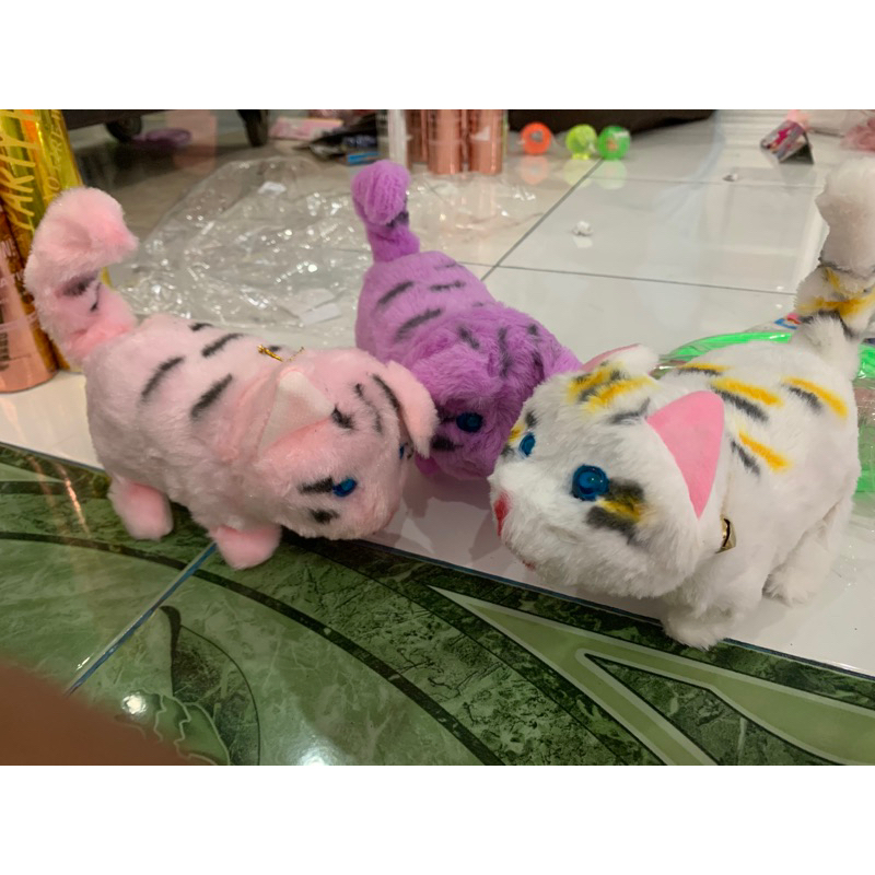 kucing mainan/mainan kucing /kucing mainan imut/unik/viral