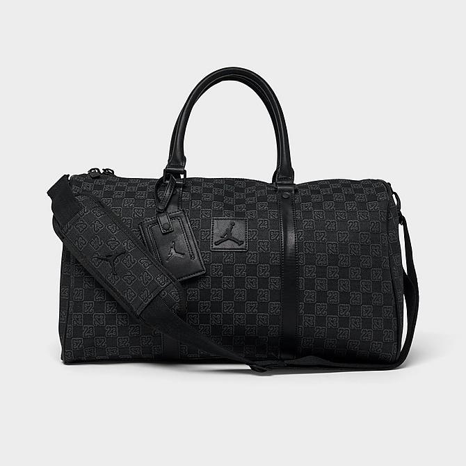 Jordan Monogram Duffle Bag 25L Black Hitam MA0759-KK2 Duffel Tas Nike Air Jordan Original 100%