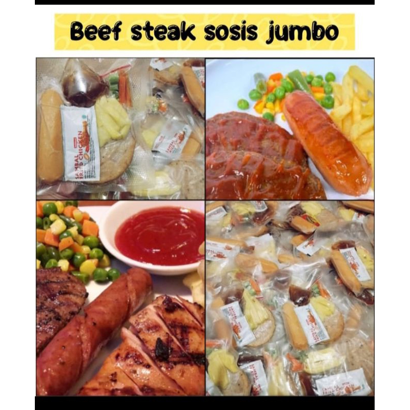 

beef steak jumbo besar