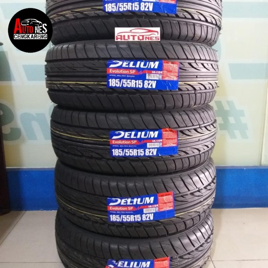 Ban mobil DELIUM EVOLUTION SP Ring 185/55 R15 ukuran 185 55 R15 honda jazz, brio,,vios, livina Ford 