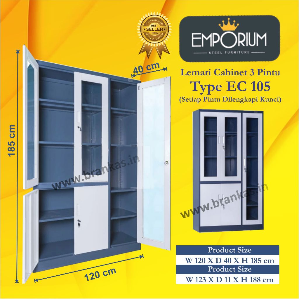 Lemari Besi Emporium EC 105