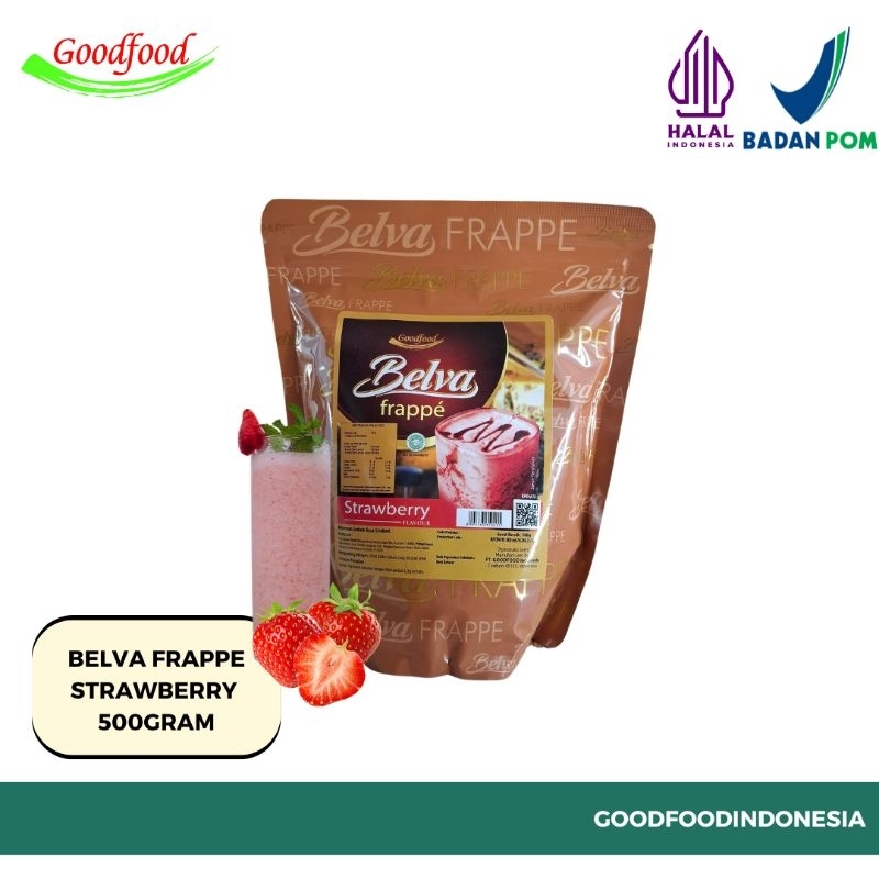 

Strawberry Belva Frappe 500 gram