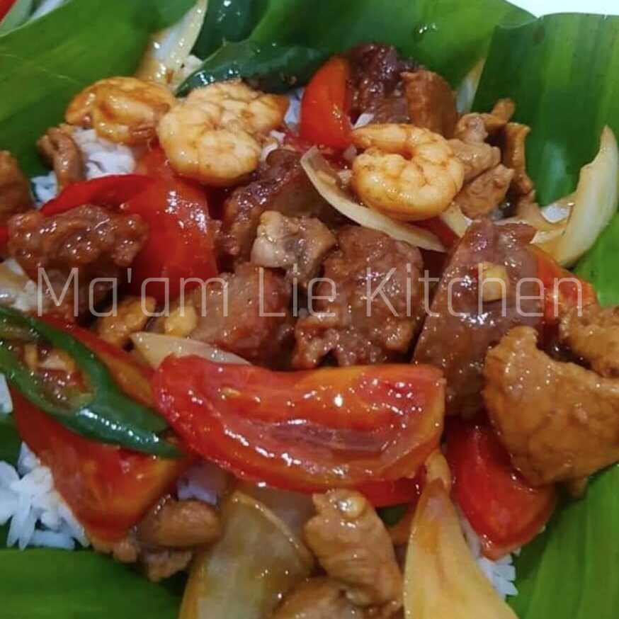 

Nasi Asem Manis/ Capcay/ Goreng Kalimantan / Hongkong