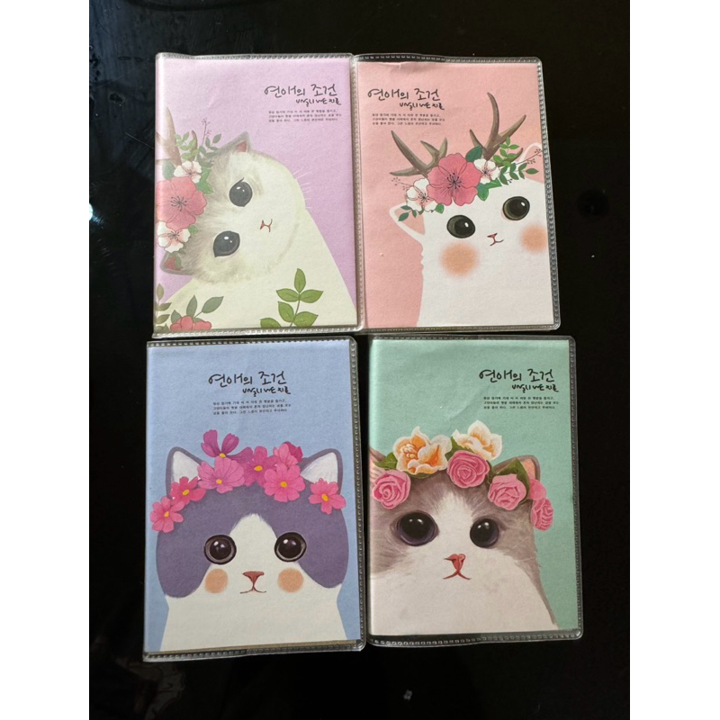 

buku notebook mini lucu karakter kucing import