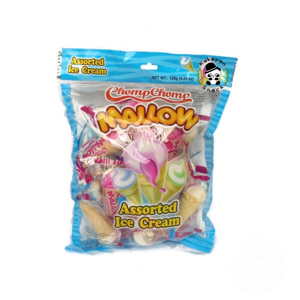 

Chomp Chomp Ice Cream Assorted Mallow 96gr 6914253437763