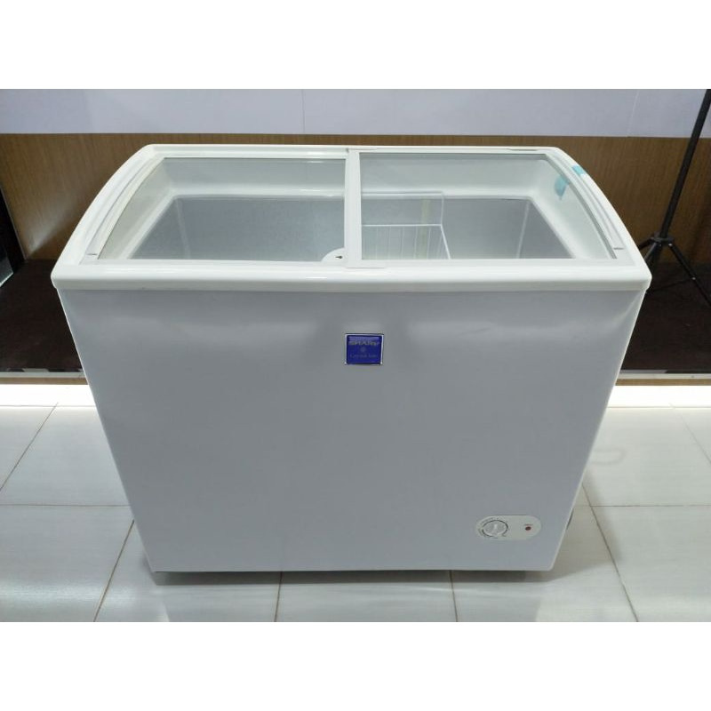 SHARP BOX/CHEST FREEZER KACA SLIDING 212 LITER FRW-210