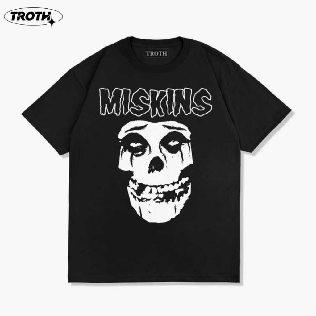 Troth tshirt kaos plesetan band miskins pria dan wanita unisex