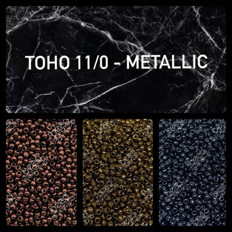 Toho Round Beads 11/0 (Metallic)