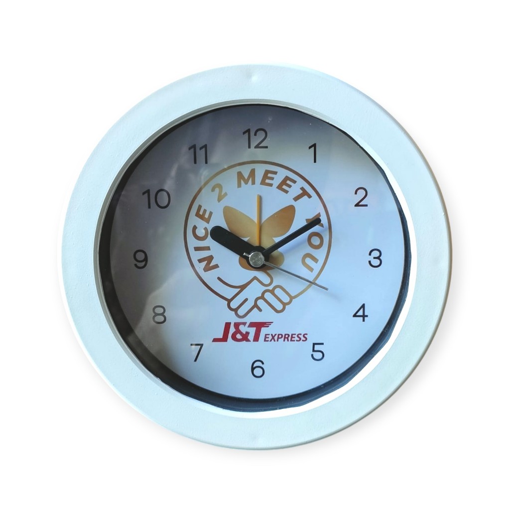 ESA Jam Meja Custom Jam Weker Custom Untuk Promosi Souvenir Merchandise