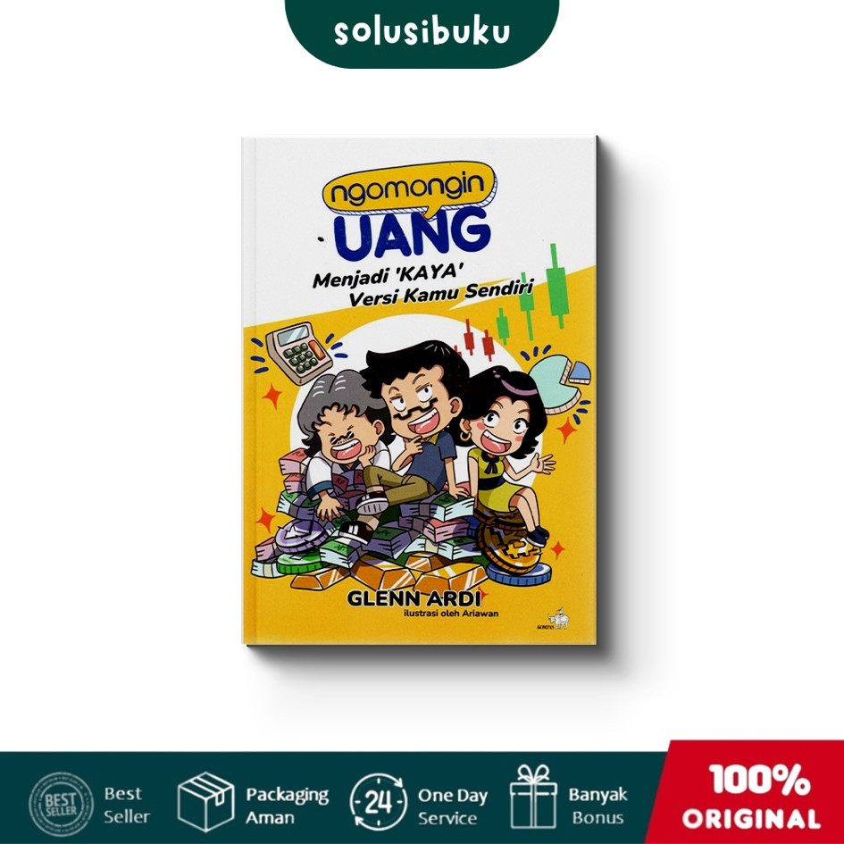 [Solusibuku Jakarta] Buku Ngomongin Uang : Menjadi ‘Kaya’ Versi Kamu Sendiri (Penerbit Buku Kompas)