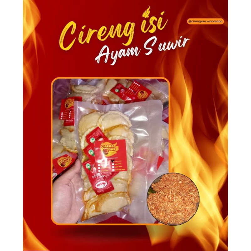 

CIRENG AYAM SUWIR ISI 7 PCS BY CIRENG SAE