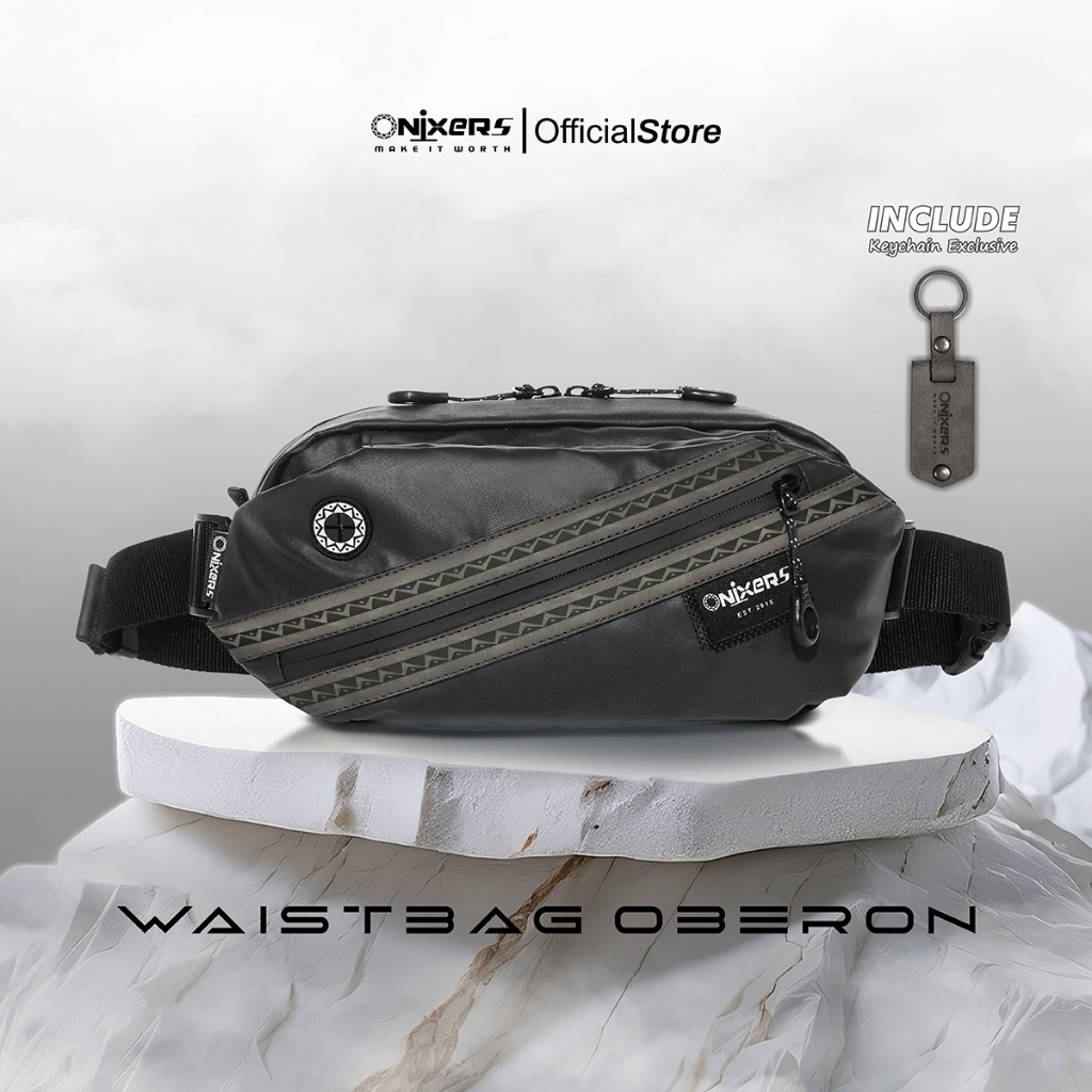 Onixers OBERON Waistbag Tas Selempang Waterproof