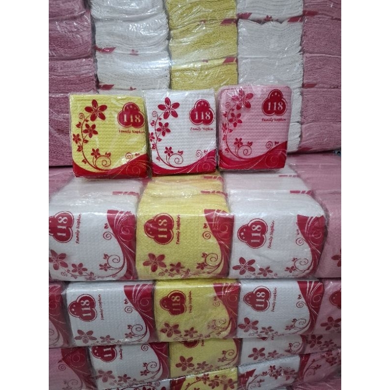 Tisu warna warni 1pax