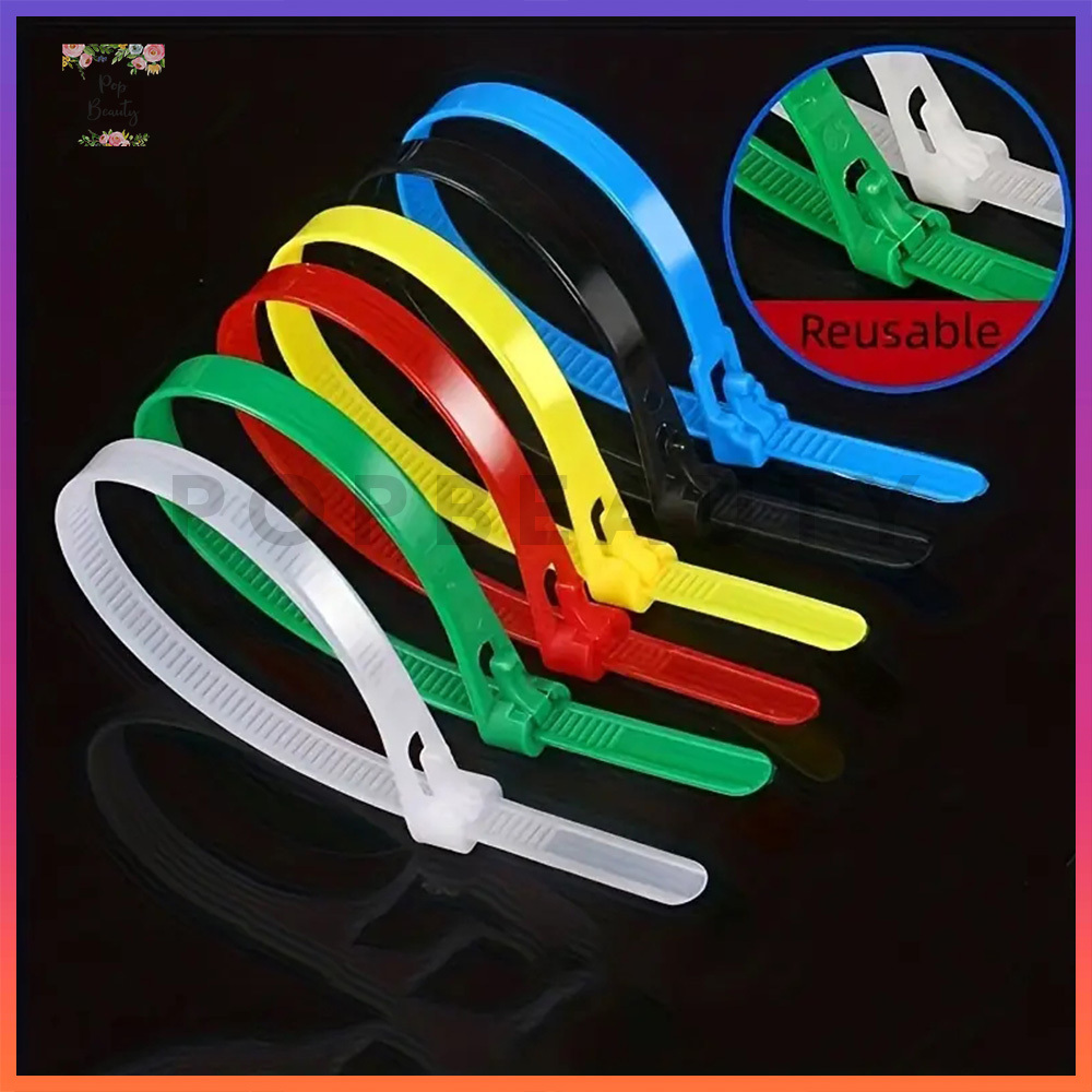 Kabel Ties Reusable- Tali Pengikat Kabel Bisa Dipakai Ulang - 40cm 40 cm