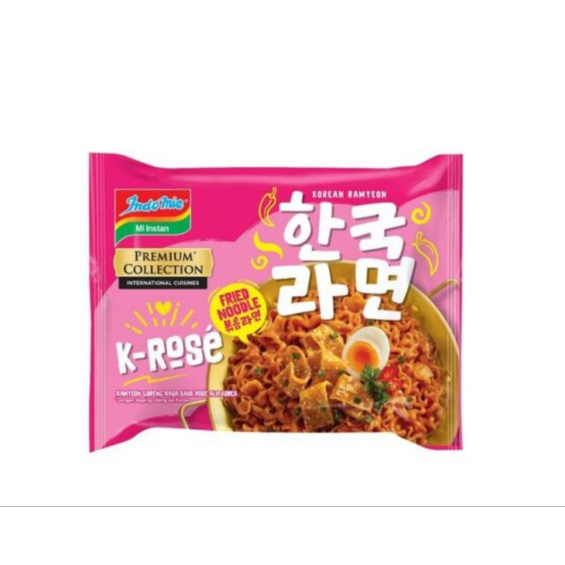 

Indomie Korean Goreng Ramyeon k-Rose 90gr