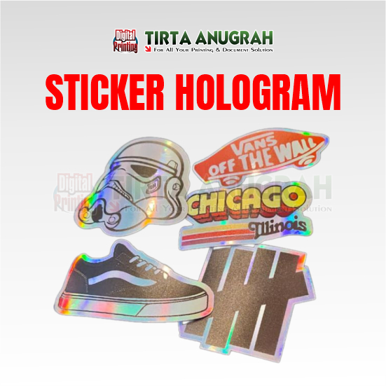 

TIRTA ANUGRAH - CETAK STICKER HOLOGRAM 1 HARI JADI UKURAN 1.2X0.8 cm PRINT UV