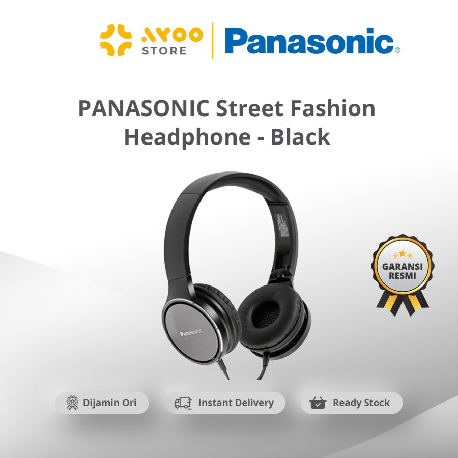 PANASONIC Headphone HF500 Black