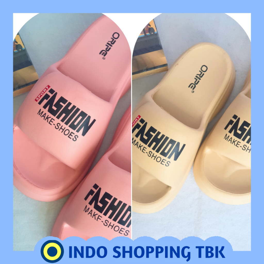 Sandal Selop Wanita hak 5cm-Sandal Selop Wanita NYAMAN