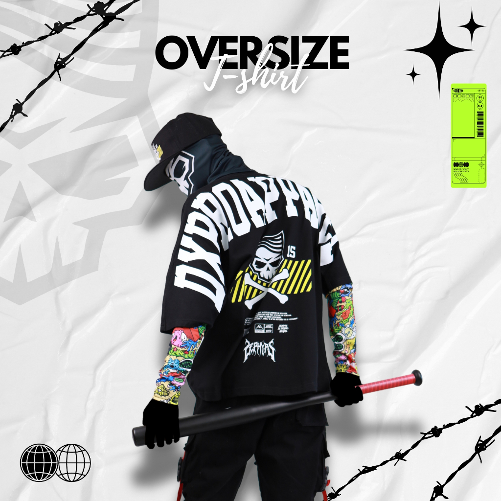 T-SHIRT OVERSIZE DXPRO APPAREL LINE SUPER HEAVY COTTON 16S