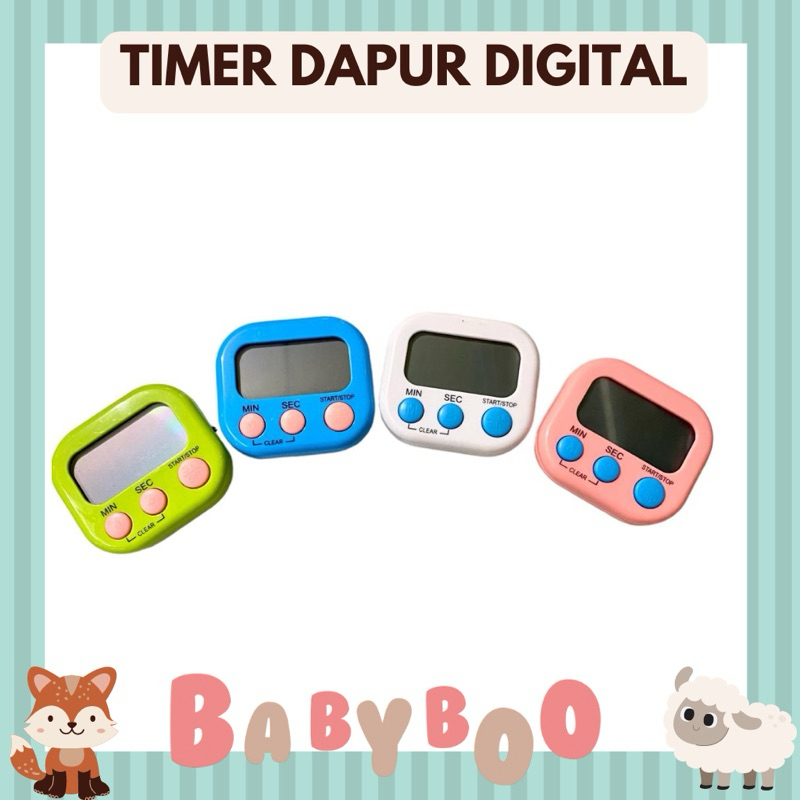 Digital Timer Kitchen timer masak digital timer masak mpasi