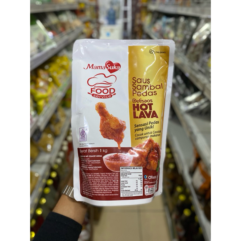 

Mamasuka Delisaos Hot Lava 1kg