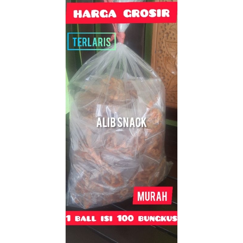 

KRIPIK USUS PEDAS BALADO 1BAL ISI 100 BIJI( jual BIJIAN1000an)