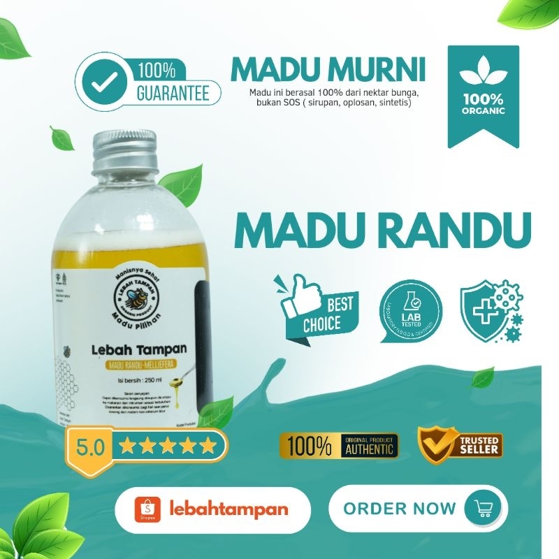 

Madu Randu Murni 100 %