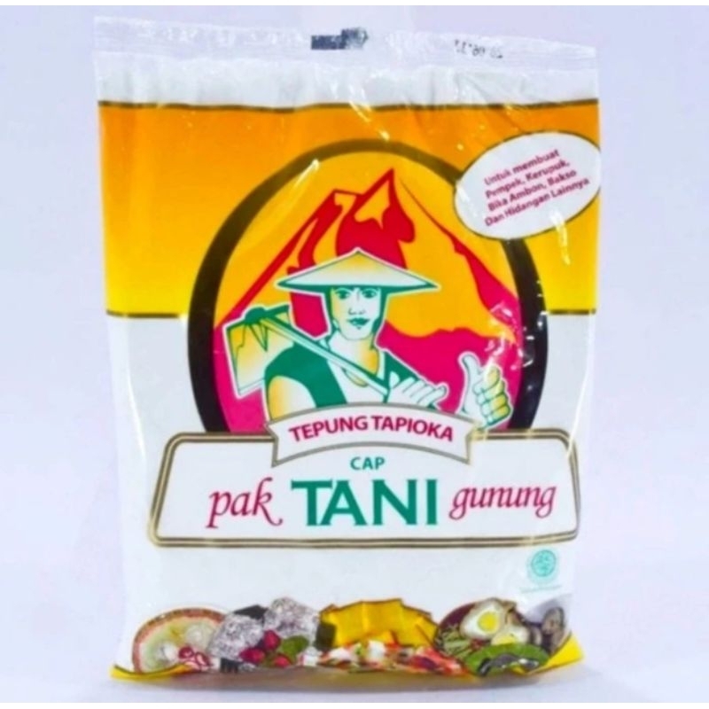 

Tepung Tapioka Sagu Cap Pak Tani Gunung 500gr