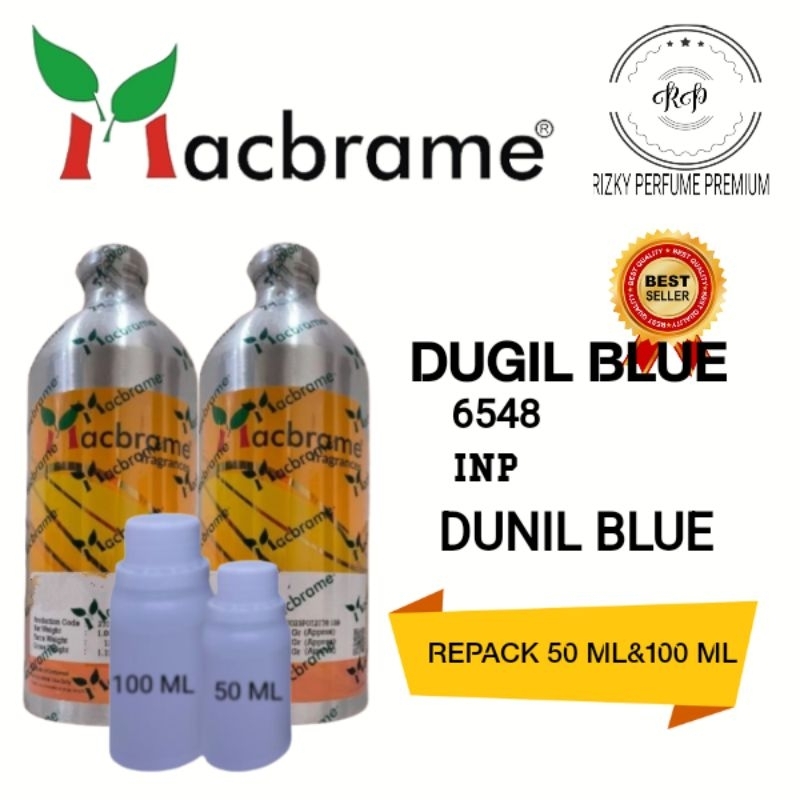 DUGIL BLUE 6548 MACBRAME INDPIRED D.BLUE