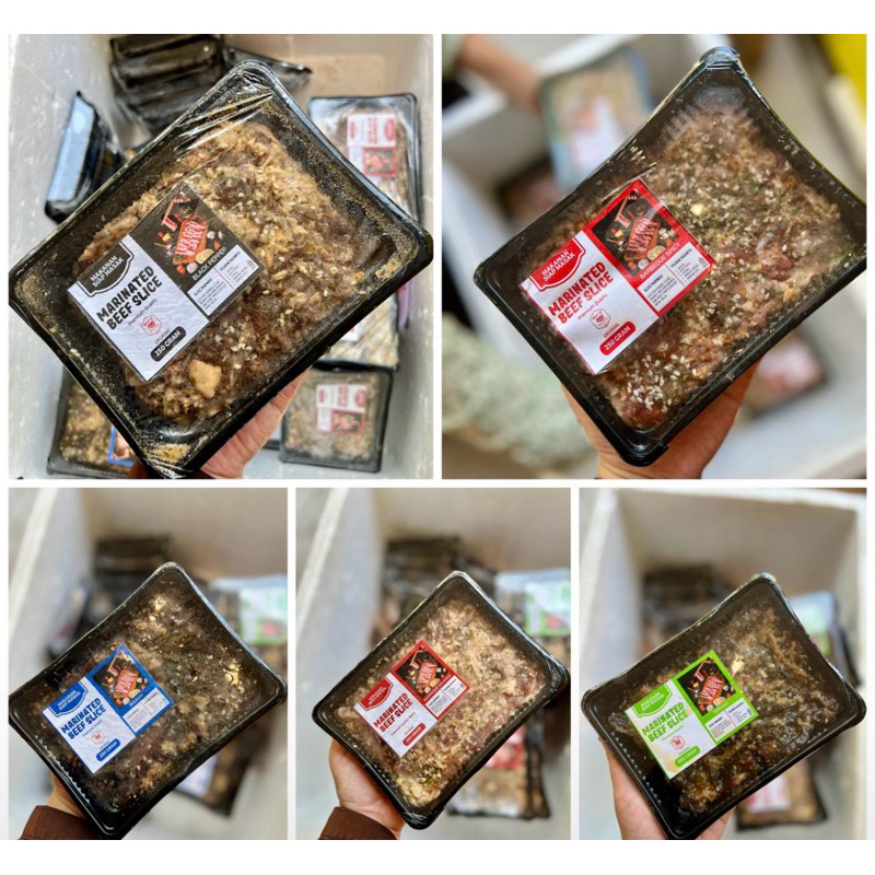 

MARINASI Daging Slice Siap Saji 250 Gram