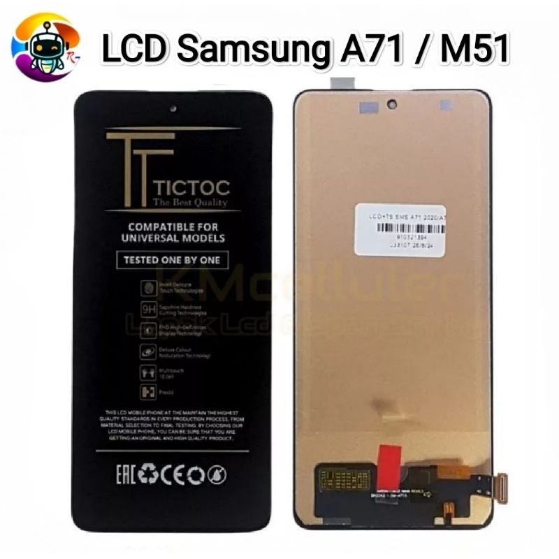 Lcd Samsung A71 A715 M51 M515 ORI TICTOC