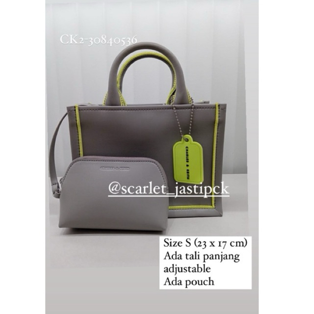 (Jastip SALE CK Original) Tas Tote Bag Mini CK2-30840536 (100% original store) - 536