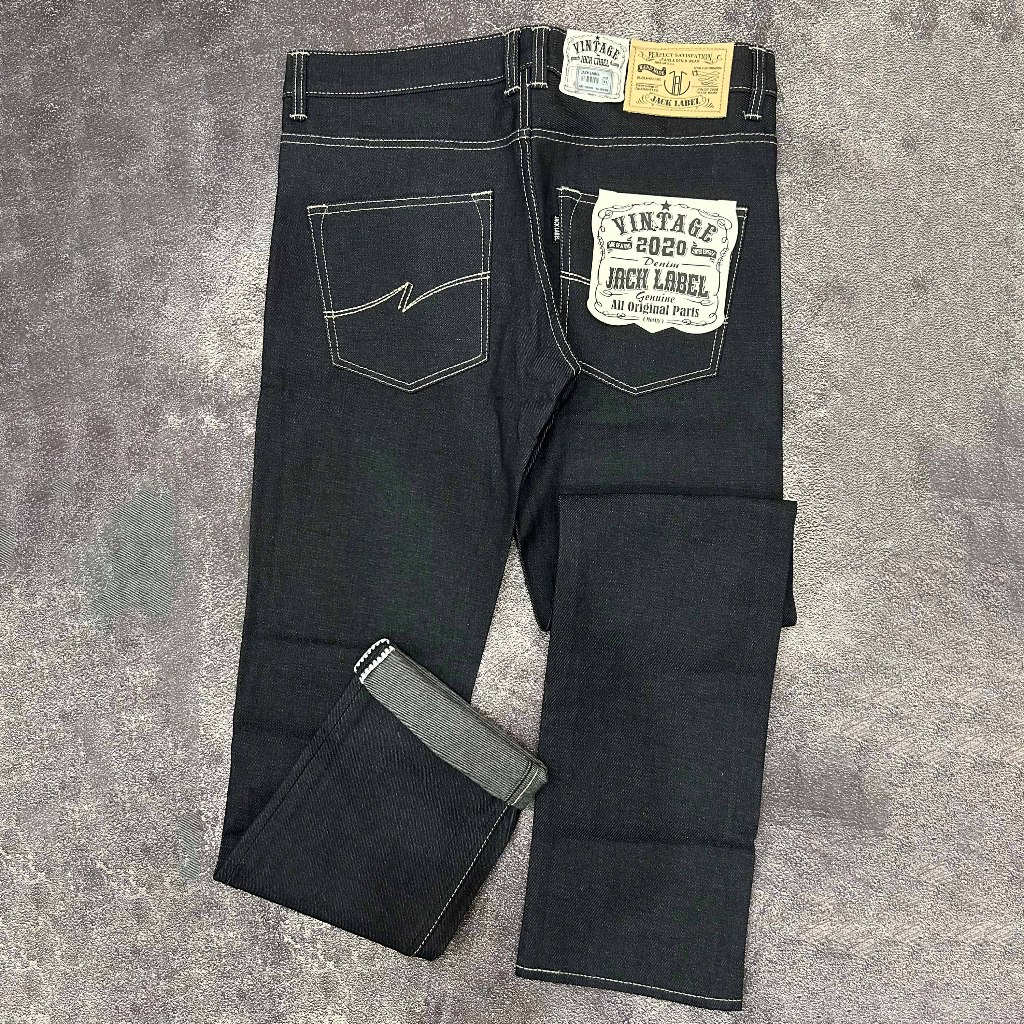 Celana Jeans Denim Salvadge Original Jack Label Size 28-33 Selvedge Denim Jack Label CELANA PANJANG