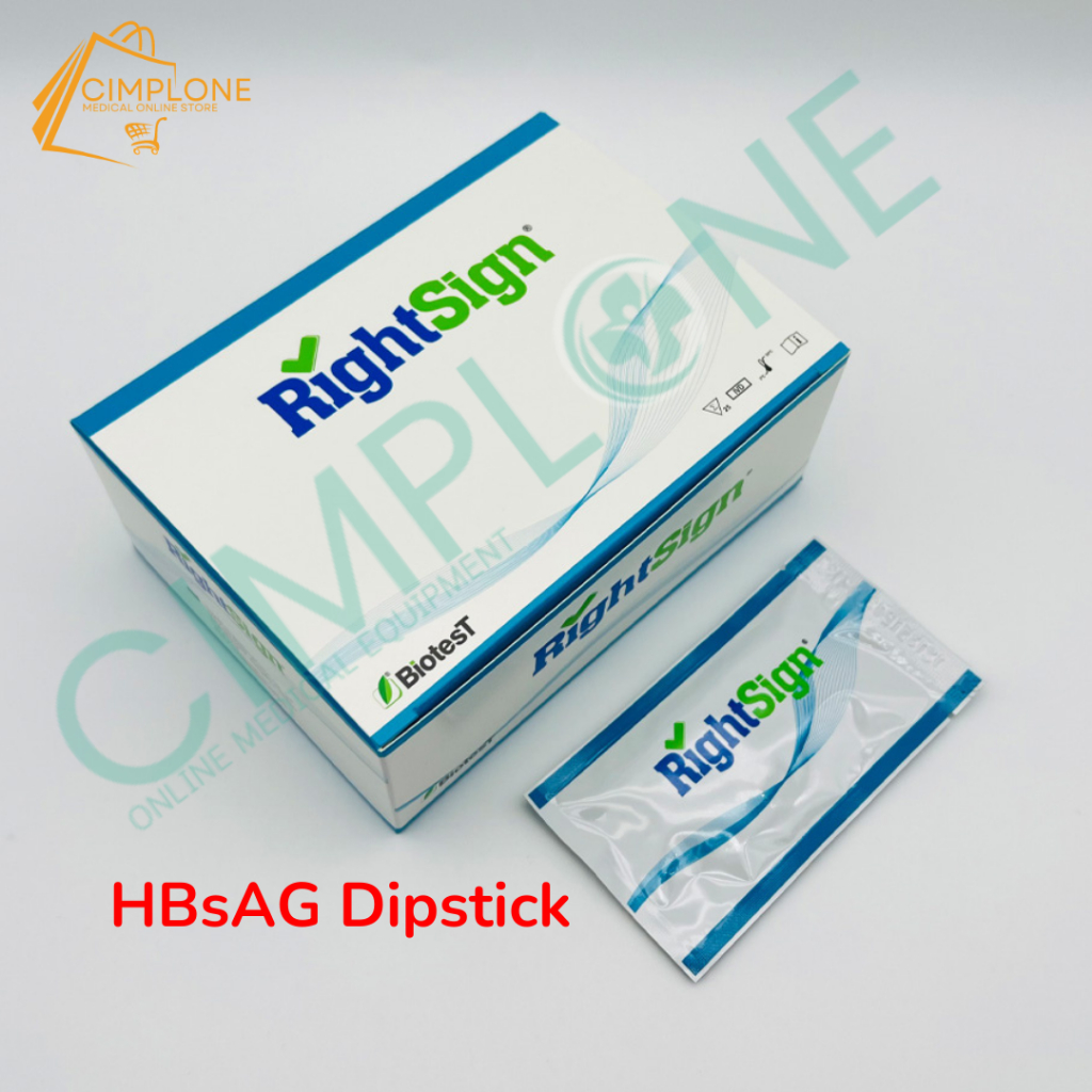 HBsAg Dipstick/HBsAG Tes Strip 50't