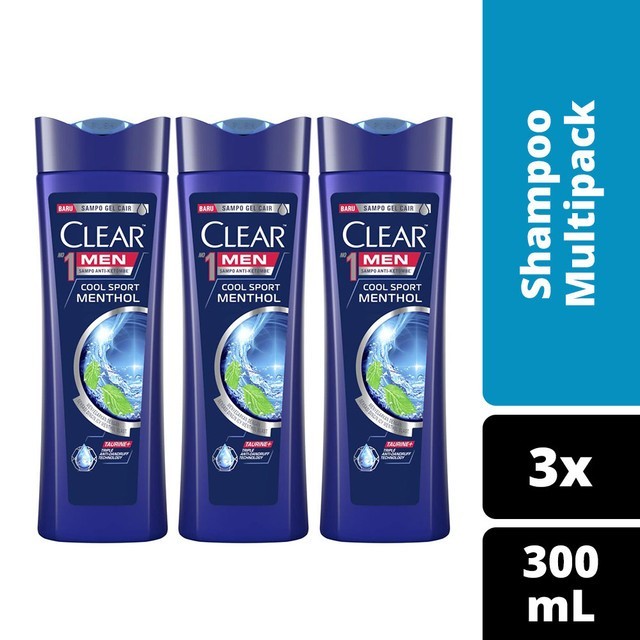 Clear Men Shampoo 300Ml - Sampo Pria