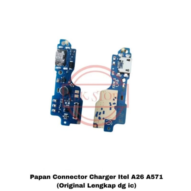 Papan Konektor Charger Itel A26 A571 PCB BORD CON CAS Original