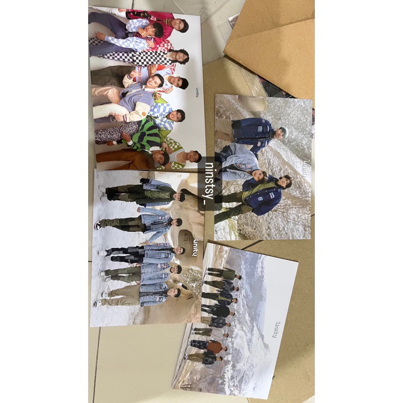 Official Postcard Un1ty Un1trip Album (Dapet semua)