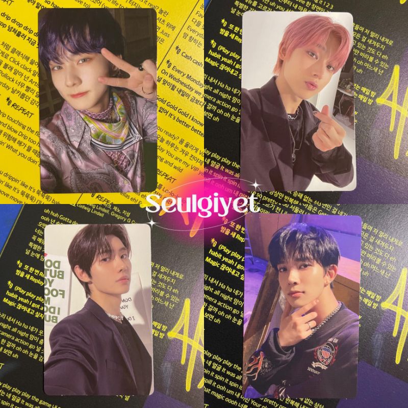 PC ENHYPEN MANIFESTO D:A HEESEUNG JUNGWON SUNGHOON SUNOO