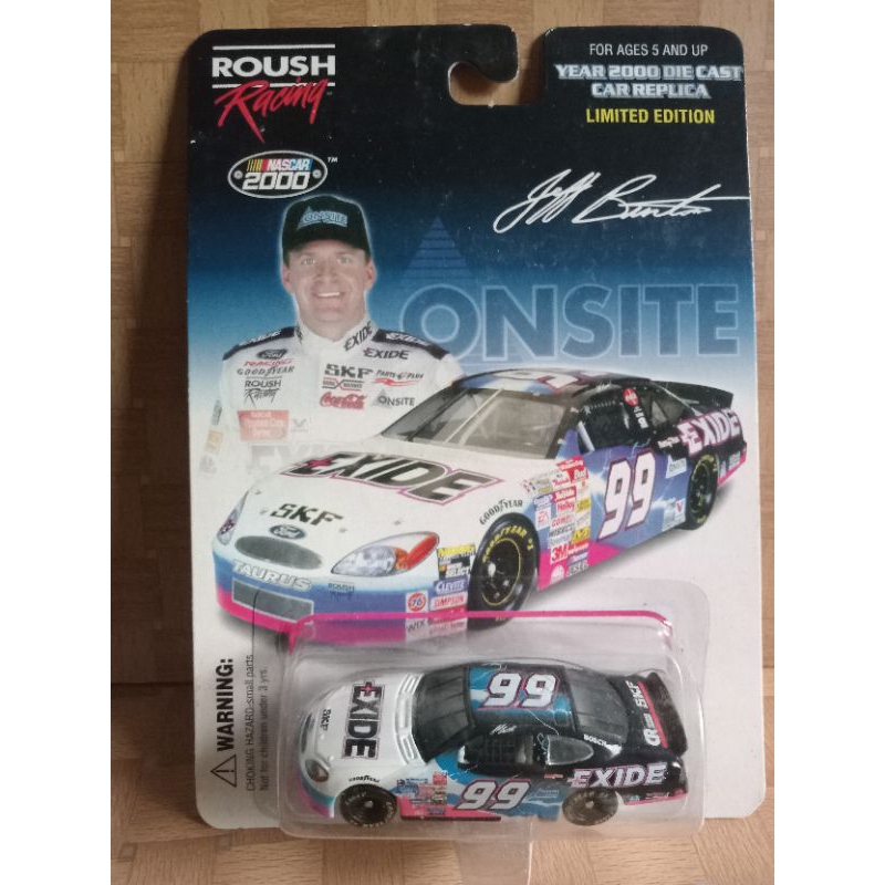 ROUSH RACING NASCAR 2000 JEFF BURTON 99 EXIDE