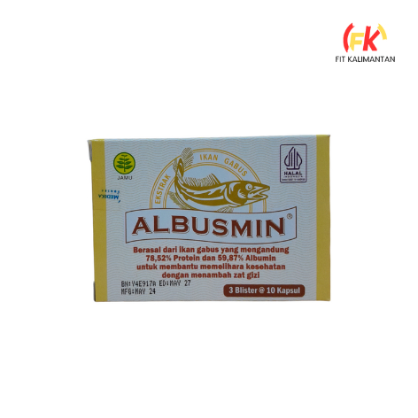 Albusmin Kapsul Ikan Gabus