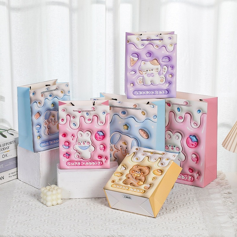 

Paperbag BABY BOY TAS KERTAS JINJING TULISAN TIMBUL BABY GIRL DAN BOY UK L/XL 1212/1226