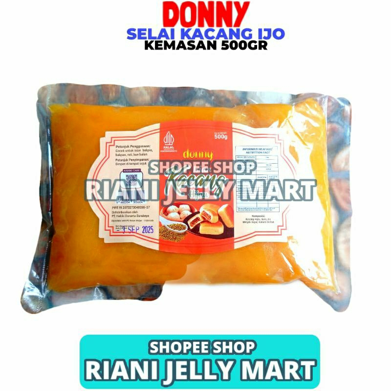 

Selai Kacang Hijau Donny 500g