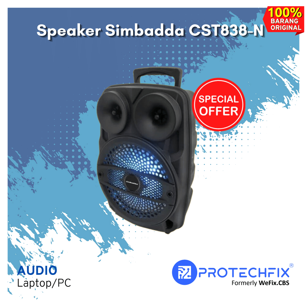 SPEAKER KARAOKE SIMBADDA CST 838N BLACK