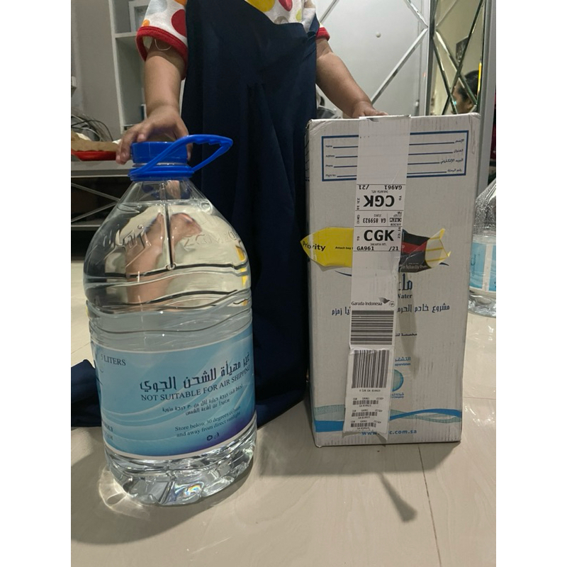 

Air Zam-Zam Asli 100%