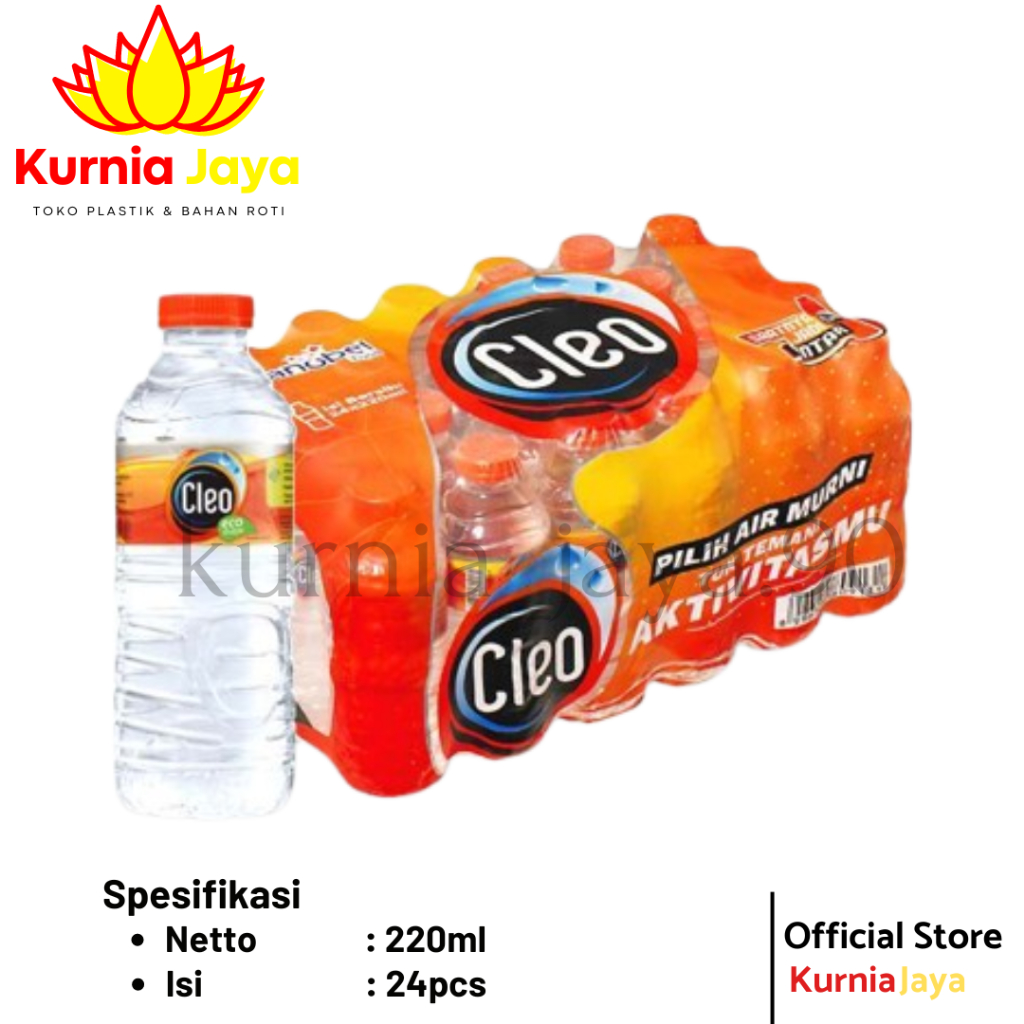 

[ CLEO ] Air Minum 220ML