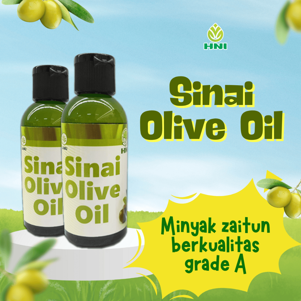 

SINAI OLIVE OIL/Minyak Zaitun Berkualitas HNI 60 ml