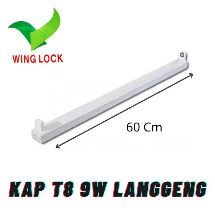 KAP LAMPU TL LED T8 9 Watt & KAP LAMPU TL LED 17 Watt LANGGENG