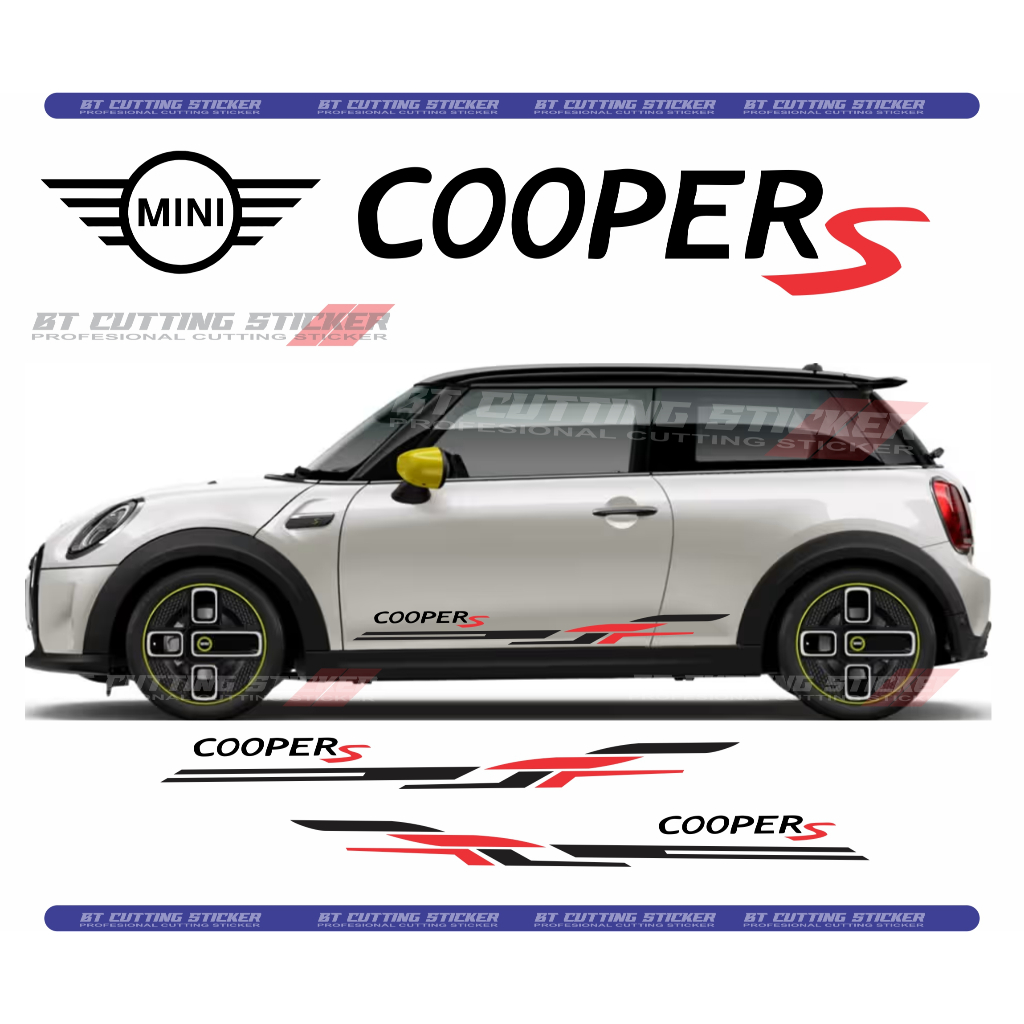 MN6 Sticker mobil mini cooper stiker original mini cooper sticker mobil mini cooper