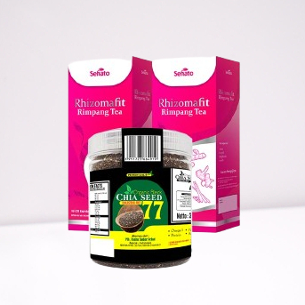

Rhizoma Tea Rhizomafit + Biji Chia Black Chia Seed 77 PAKET DOUBLE